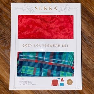 Womens Cozy Loungewear Set Pajama Gift Set Medium